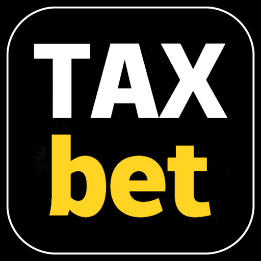 Imagem promocional da TAXBET mostrando a plataforma e suas vantagens